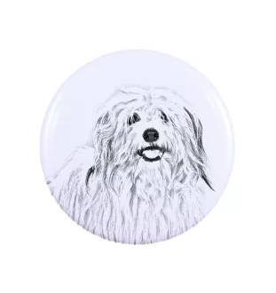 Coton de Tulear magnes z psem mały Art-Dog