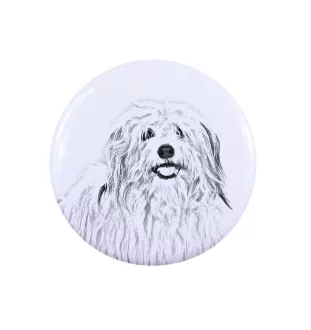 Coton de Tulear - bijoux pour femmes avec l'image d'un chien, produit fait à la main, possibilité d'ajouter sa propre photo, marque Art-Dog