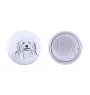 Coton de Tulear, Cotie - pin with your dog, add your own photo, Art-Dog brand