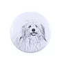 Coton de Tulear - badge avec votre chien, ajoutez votre propre photo, marque Art-Dog