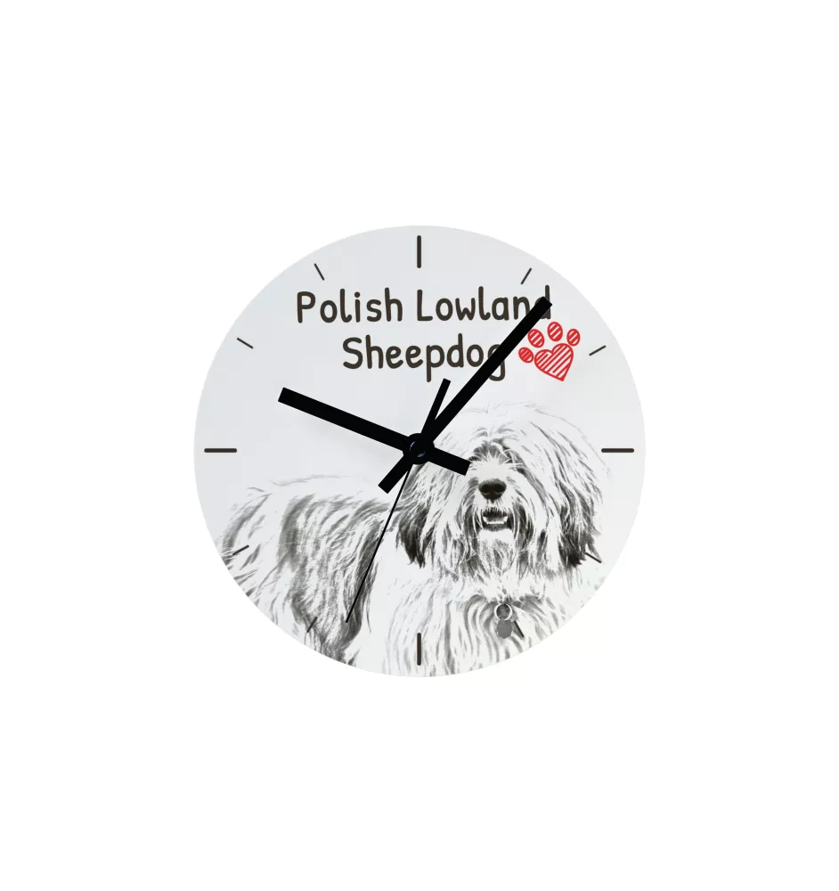 Tornjak, Berger de Bosnie-Herzégovine et de Croatie - horloge murale avec chien, horloge de table avec impression, décoration personnalisée de la maison de la marque Art-Dog