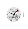 Tornjak, Bosnian And Herzegovinian - Croatian Shepherd Dog - wall clock with a dog, shelf clock with a print, personalized home decoration from the Art-Dog brand