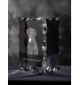 Curly Coated Retriever - crystal with a picture of a dog, glass statuette with a picture, unique frame with a picture from Art-Dog brand