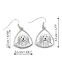 Coton de Tulear - boucles d'oreilles avec chien, boucles d'oreilles pendantes avec photo, bijoux personnalisés avec impression de la marque Art-Dog