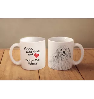 Coton de Tulear - tasse avec chien, tasse avec photo, cadeau personnalisé de la marque Art-Dog