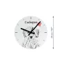 Curly Coated Retriever - Wanduhr mit Hund, Regal Uhr mit Druck, personalisierte Hausdekoration von Art-Dog.