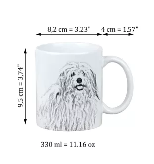 Coton de Tulear kubek z psem I love Art-Dog