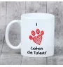 Coton de Tulear, Baumwollhund - Tasse mit Hund, entzückende Tasse mit Grafik, Geschenk mit Ihrem Foto von der Marke Art-Dog