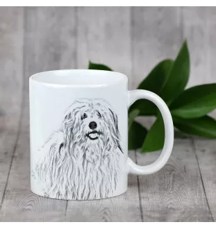 Coton de Tulear, Cotie - cup with a dog, cheerful cup for a dog lover, personalized gift from the Art-Dog brand