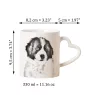 Tornjak, Bosnisch-herzegowinischer - kroatischer Schäferhund - Tasse mit Hund, entzückende Tasse mit herzförmigem Henkel, universelles Geschenk der Marke Art-Dog