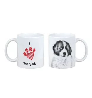 Tornjak, Bosnisch-herzegowinischer - kroatischer Schäferhund - Tasse mit Hund, entzückende Tasse mit Grafik, Geschenk mit Ihrem Foto von der Marke Art-Dog