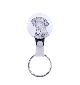 Curly Coated Retriever - Schlüsselanhänger mit dem Bild eines Hundes, Anhänger mit dem eigenen Grafikdesign der Marke Art-Dog