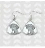 Curly Coated Retriever - dog earrings, hanging earrings with a picture, personalized jewelry with Art-Dog brand print