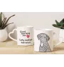 Curly Coated Retriever - Tasse mit Hund, entzückende Tasse mit herzförmigem Henkel, universelles Geschenk der Marke Art-Dog