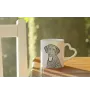 Retriever à poil bouclé, Curly Coated Retriever - tasse avec chien, une tasse adorable avec une anse en forme de cœur, un cadeau universel de la marque Art-Dog
