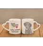 Retriever à poil bouclé, Curly Coated Retriever - tasse avec chien, une tasse adorable avec une anse en forme de cœur, un cadeau universel de la marque Art-Dog