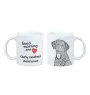 Curly Coated Retriever - cup with a dog, cup with a photo, personalized gift from the Art-Dog brand