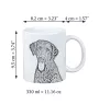 Curly Coated Retriever - cup with a dog, cup with a photo, personalized gift from the Art-Dog brand