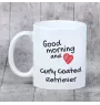 Curly Coated Retriever - Tasse mit Hund, Tasse mit Bild, personalisiertes Geschenk der Marke Art-Dog