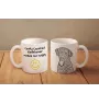 Curly Coated Retriever - Tasse mit Hund, fröhliche Tasse für Hundeliebhaber, personalisiertes Geschenk der Marke Art-Dog