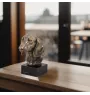 Dackel - Hundestatue, Büste auf Steinsockel, Skulptur, Trophäe für Hundeausstellung der Marke Art-Dog