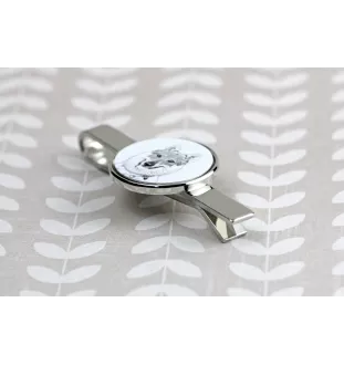 Tschechoslowakischer Wolfhund - Krawattenklammer mit Hund, personalisierter Krawattenclip, einzigartiges Geschenk für Männer von der Marke Art-Dog