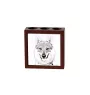 Czechoslovakian Wolfdog, Czechoslovak Vlcak - pen holder with a dog, desk organizer with a print, personalized desk decoration from the Art-Dog brand.