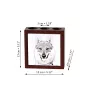 Tschechoslowakischer Wolfhund - Stifthalter mit Hund, Schreibtischorganizer mit Aufdruck, personalisierte Schreibtischdekoration der Marke Art-Dog