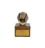 Dachshund - urn for dog ashes with a statuette, small urn for a dog, personalized urn with a bust of a dog by Art-Dog brand