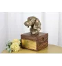 Dackel - Eine Ascheurne für Hunde mit einer Statuette, eine kleine Urne für Hunde, eine personalisierte Urne mit dem Porträt eines Hundes von der Marke Art-Dog.