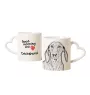 Jamnik I kubek z psem good morning serce Art-Dog