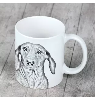 Dachshund I - cup with a dog, cup with a photo, personalized gift from the Art-Dog brand