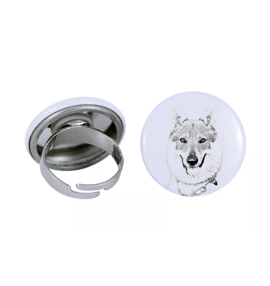 Czechoslovakian Wolfdog, Czechoslovak Vlcak - women's jewelry with a dog portrait, handmade product, possibility to add your own photo, Art-Dog brand
