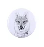 Tschechoslowakischer Wolfhund - Damen Schmuck mit dem Bild eines Hundes, handgefertigtes Produkt, Möglichkeit, Ihr eigenes Foto hinzuzufügen, Marke Art-Dog