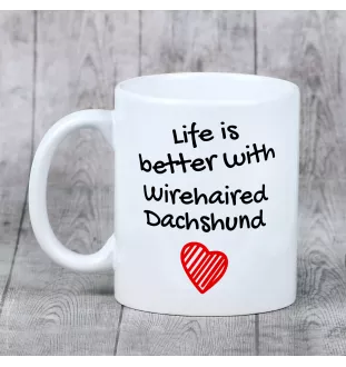 Dachshund - cup with a dog, cup with a photo, personalized gift from the Art-Dog brand