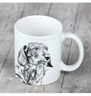 Dachshund - cup with a dog, cup with a photo, personalized gift from the Art-Dog brand