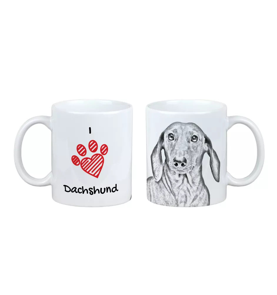 Dackel I - Tasse mit Hund, entzückende Tasse mit Grafik, Geschenk mit Ihrem Foto von der Marke Art-Dog