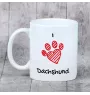 Teckel I - tasse avec chien, une tasse adorable avec une illustration, un cadeau avec votre photo de la marque Art-Dog