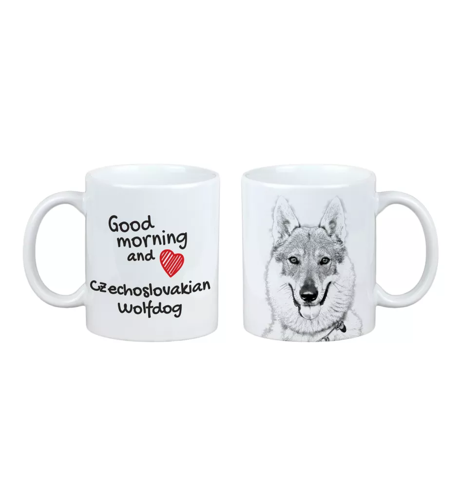 Tschechoslowakischer Wolfhund - Tasse mit Hund, Tasse mit Bild, personalisiertes Geschenk der Marke Art-Dog