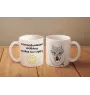 Czechoslovakian Wolfdog, Czechoslovak Vlcak - cup with a dog, cheerful cup for a dog lover, personalized gift from the Art-Dog brand
