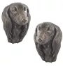 Dachshund Langhaar, Dackel, Teckel - Hundestatue, hängende Büste, einzigartige Dekoration für Hundeliebhaber der Marke Art-Dog