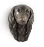 Teckel à poil long, Chien-saucisse - Statue de chien, buste suspendu, décoration unique pour les amoureux des chiens par la marque Art-Dog
