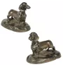 Dachshund Smooth-haired, Wiener dog, Badger dog - dog statue, figurine for office, trophy for dog show by Art-Dog brand