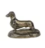 Teckel à poil ras, Chien-saucisse - statue de chien, figurine pour bureau, trophée pour exposition canine par la marque Art-Dog