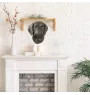 Teckel à poil dur, Chien-saucisse - Statue de chien, buste suspendu, décoration unique pour les amoureux des chiens par la marque Art-Dog