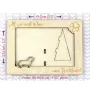 Dachshund Wire-haired, Wiener dog, Badger dog - Photo frame, engraved wooden frame, a lovely gadget for the dog lover by Art-Dog