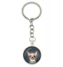 Dachshund Smooth-haired, Wiener dog, Badger dog I - keychain with your photo, key decoration, bag pendant from Art-Dog brand