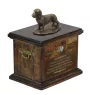 Teckel à poil dur, Chien-saucisse - urne pour les cendres de chien, urne avec une statuette, urne personnalisée pour les cendres de chien de la marque Art-Dog