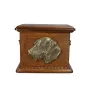 Teckel à poil dur, Chien-saucisse - urne pour les cendres de chien, urne personnalisée avec une gravure et un bas-relief, boîte commémorative pour les cendres de chien de la marque Art-Dog