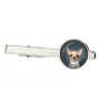Dachshund Smooth-haired, Wiener dog, Badger dog I - cufflinks and tie with your photo, a suit decoration, men's jewelry from the Art-Dog brand.